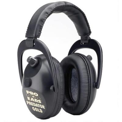 Pro Ears Gold Earmuff Black [GSP300BLK]