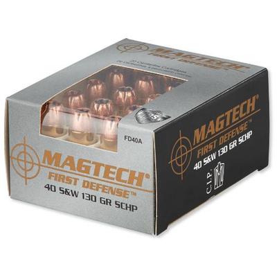 Magtech Ammo First Defense 40 S&W Solid Copper