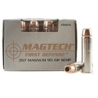 Magtech Ammo First Defense 357 Magnum Solid Copper