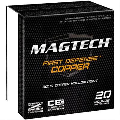 Magtech Ammo First Defense 45 GAP Solid Copper HP