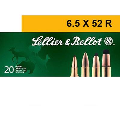 Sellier & Bellot Ammo 6.5mmX52R SP 117 Grain 2