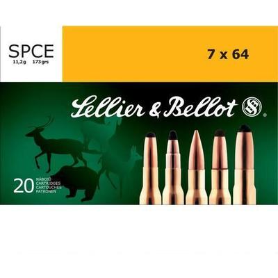 Sellier & Bellot Ammo 7x64mm Brenneke SPCE 173