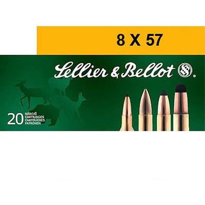 Sellier & Bellot Ammo V331762U Rimmed 8x57mm J