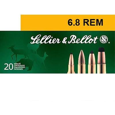 Sellier & Bellot Ammo 6.8mm Remington Barnes T