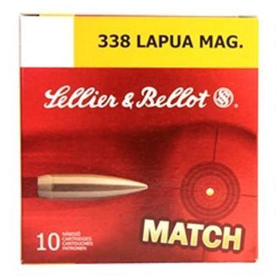 Sellier & Bellot Ammo 338 Lapua Magnum 250 Gra