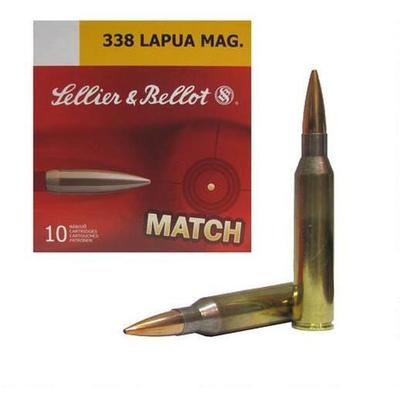 Sellier & Bellot Ammo 338 Lapua Magnum 300 Gra