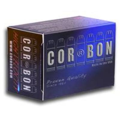 CorBon Ammo Self Defense 9mm+P JHP 90 Grain 20 Rou