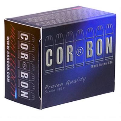 CorBon Ammo Self Defense 38 Super+P JHP 125 Grain