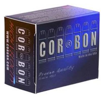CorBon Ammo Self Defense 40 S&W JHP 135 Grain