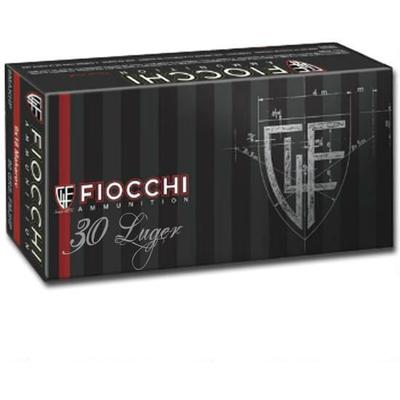 Fiocchi Ammo Specialty 30 Luger 93 Grain JSP 50 Ro