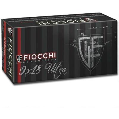 Fiocchi Ammo Specialty 9x18mm Ultra Police 100 Gra