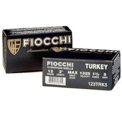 Fiocchi Shotshells Turkey Nickel Plated 12 Gauge 3