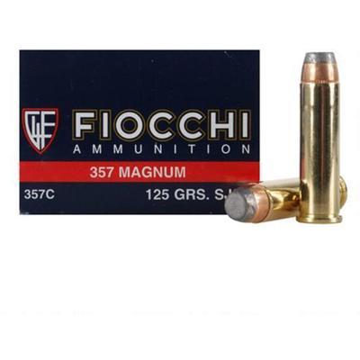 Fiocchi Ammo Shooting Dynamics 357 Magnum 125 Grai