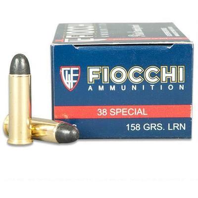 Fiocchi Ammo Shooting Dynamics 38 Special 158 Grai