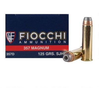 Fiocchi Ammo Shooting Dynamics 357 Magnum 125 Grai