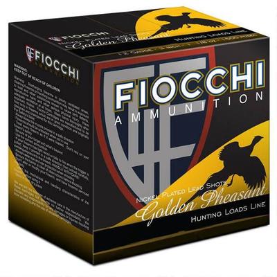 Fiocchi Shotshells Golden Pheasant 12 Gauge 3in 1- Fiocchi Shotshells Golden Pheasant 12 Gauge 3in 1-