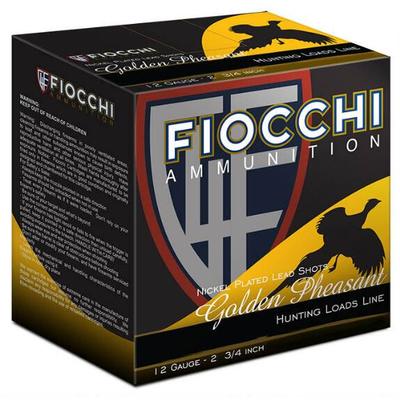 Fiocchi Shotshells Golden Pheasant Nickel-Plated 1
