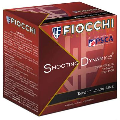 Fiocchi Shotshells Target 12 Gauge 2.75in 1oz #7.5