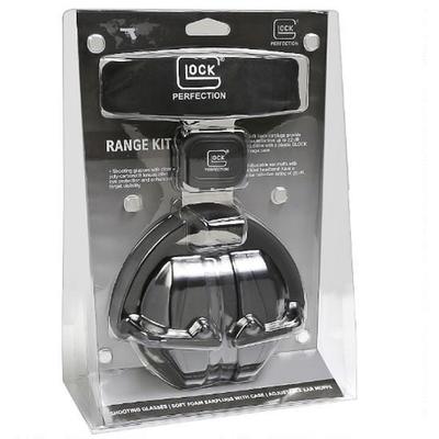 Glock Range Kit Shooting Glasses/Ear Plugs/Ear Muf