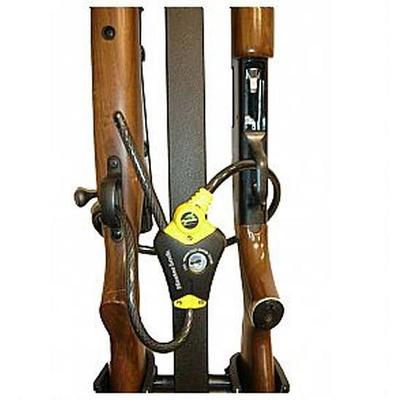 Rugged Gear 4 Gun Floor Mount Gun Rack Removable [