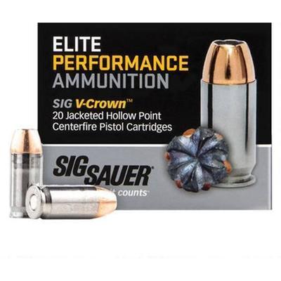 Sig Sauer Ammo V-Crown 10mm 180 Grain HAP 20 Round