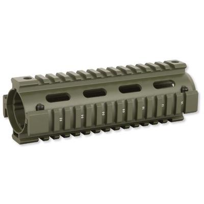 Firefield Quad Rail M-4 6in Alum OD Green [FF34001
