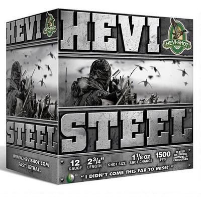 Hevishot Shotshells Hevi-Steel 12 Gauge 2.75in #1-