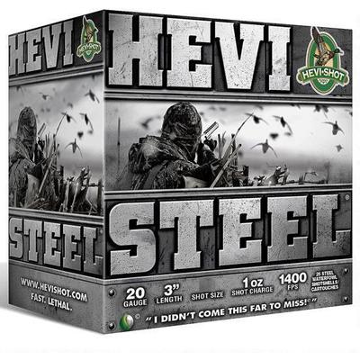 Hevishot Shotshells Hevi-Steel 20 Gauge 3in #1-Sho