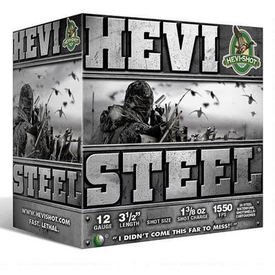 Hevishot Shotshells Hevi-Steel 12 Gauge 3.5in #3 S