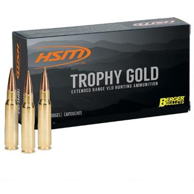 HSM Ammo Trophy Gold 270 WSM BTHP 150 Grain 20 Rou
