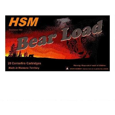 HSM Ammo Bear 500 S&W WFN 440 Grain 20 Rounds