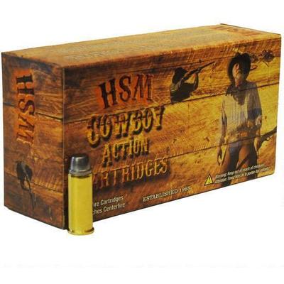 HSM Ammo Cowboy Action 44 Magnum 200 Grain RNFP 50
