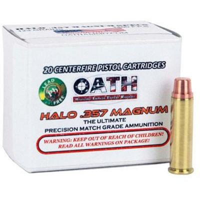 Oath Ammo Halo 357 Magnum 123 Grain Copper 20 Roun