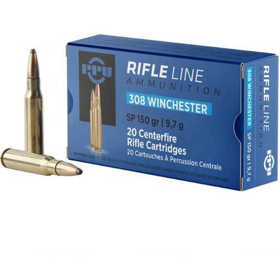 Prvi Partizan PPU Ammo 308 Winchester 150 Grain SP