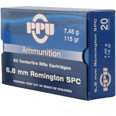 Prvi Partizan PPU Ammo 6.8mm Remington SPC 115 Gra