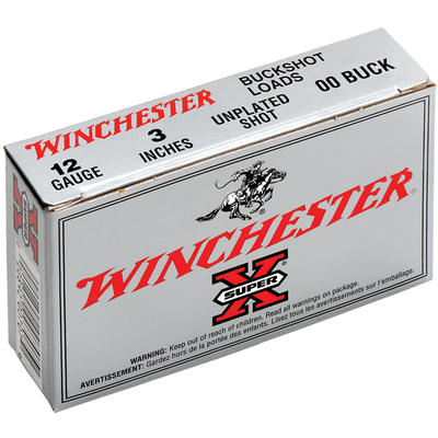 Winchester Shotshells Super-X Buckshot 12 Gauge 3i Winchester Shotshells Super-X Buckshot 12 Gauge 3i