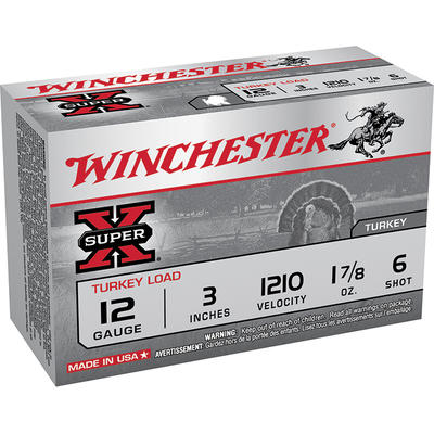 Winchester Shotshells Super-X Turkey 12 Gauge 3in Winchester Shotshells Super-X Turkey 12 Gauge 3in