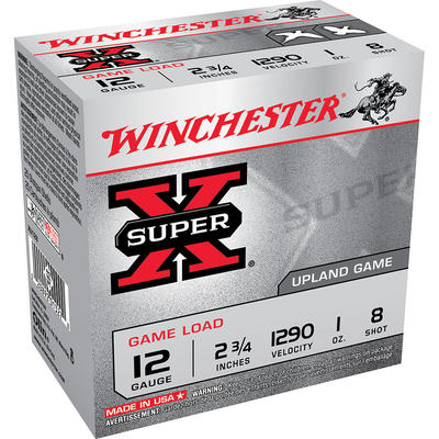 Winchester Shotshells Super-X Game Shotshells 12 G Winchester Shotshells Super-X Game Shotshells 12 G