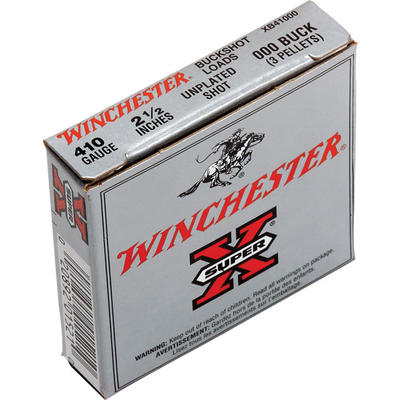 Winchester Shotshells Super-X Buckshot .410 Gauge