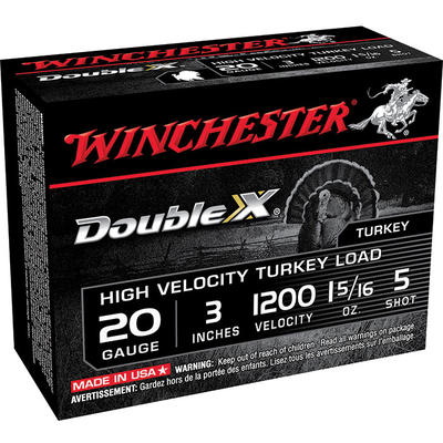 Winchester Shotshells Double-X Turkey 20 Gauge 3in
