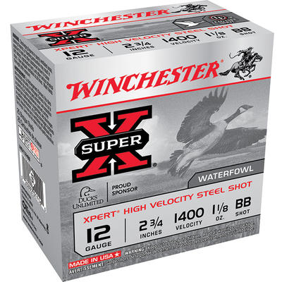 Winchester Shotshells Expert HV 12 Gauge 2.75in 1- Winchester Shotshells Expert HV 12 Gauge 2.75in 1-
