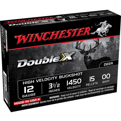 Winchester Shotshells Double-X 12 Gauge 3.5in 15 P