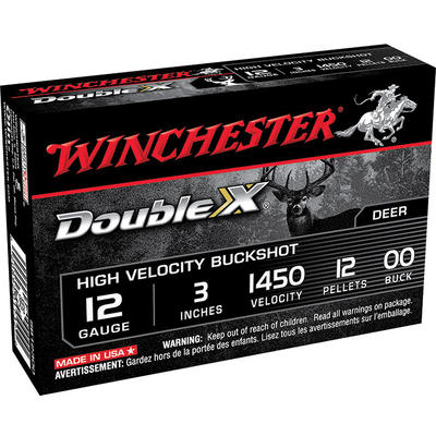Winchester Shotshells Double-X 12 Gauge 3in 12 Pel