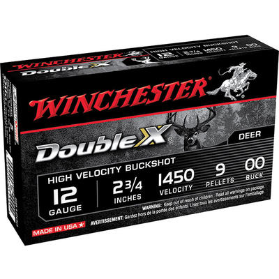 Winchester Shotshells Double-X 12 Gauge 2.75in 9 P