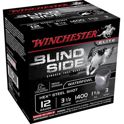 Winchester Shotshells Elite Blindside 12 Gauge 3.5