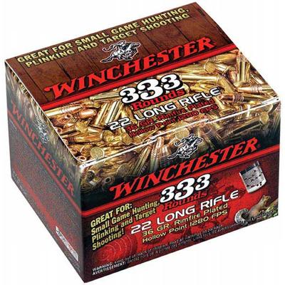 Winchester Rimfire Ammo .22 Long Rifle (LR) CPHP 3