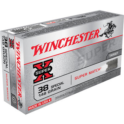 Winchester Ammo Super-X 38 Special 148 Grain Lead
