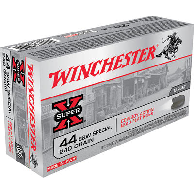 Winchester Ammo Cowboy Action 44 Special Lead 240
