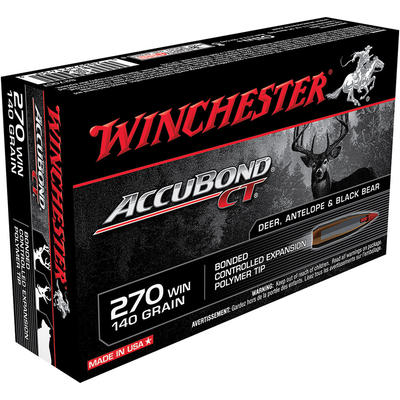 Winchester Ammo Supreme 270 Winchester 140 Grain A Winchester Ammo Supreme 270 Winchester 140 Grain A