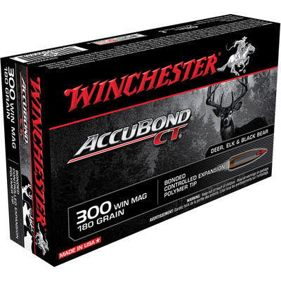 Winchester Ammo Supreme 300 Win Mag 180 Grain Accu Winchester Ammo Supreme 300 Win Mag 180 Grain Accu